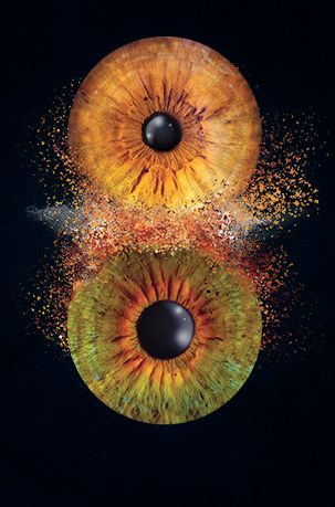 2 Augen Iris Fotograf