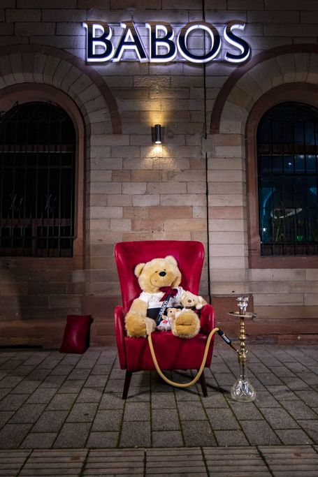 Der Rote Sessel Spendenaktion