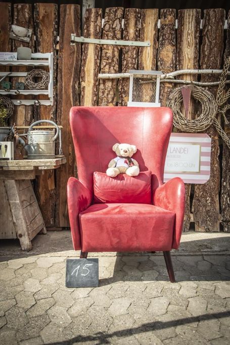 Der Rote Sessel Spendenaktion